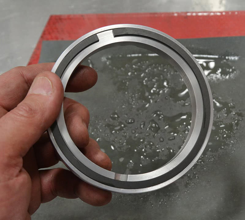 Ring holding fixture Ring holding fixture