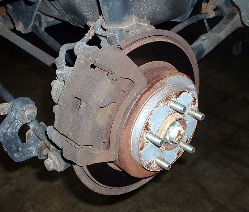 Rusted Caliper Rusted Caliper