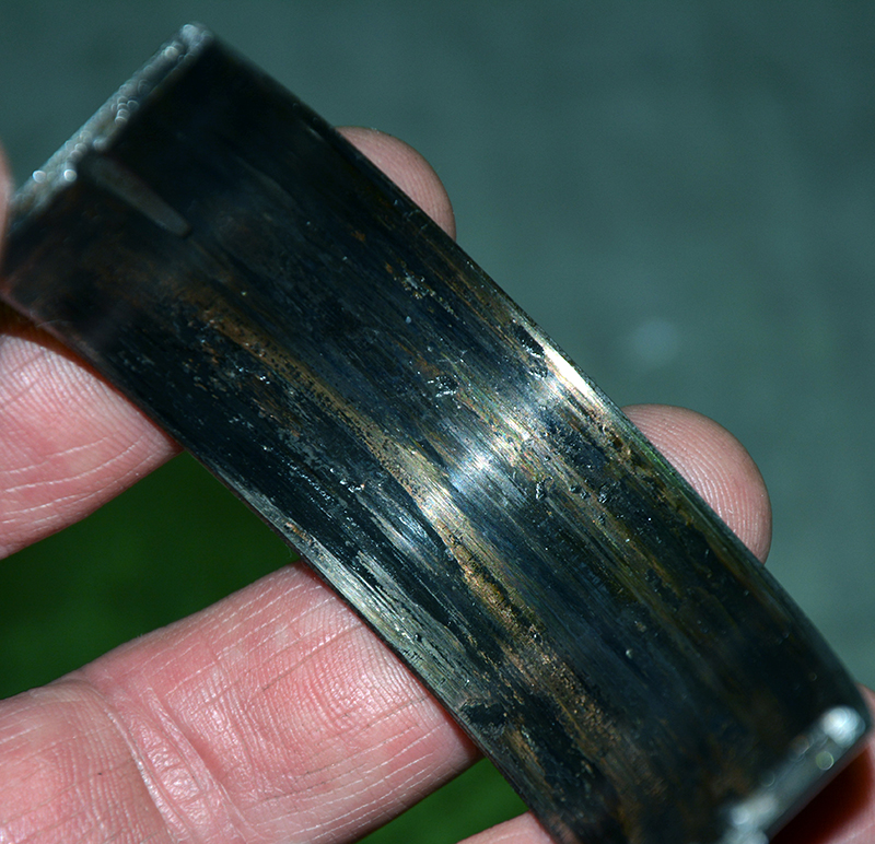 lower bearing scorched lower bearing scorched