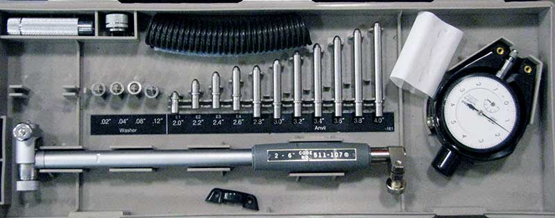 2-6 inch bore gauge