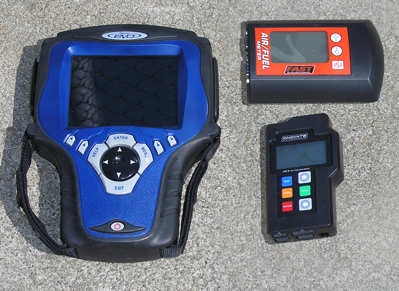 The digital age has reduced the size and price of five-gas exhaust analyzers, and has ushered in an age of very affordable digital air/fuel meter systems. five-gas exhaust anyalyzer