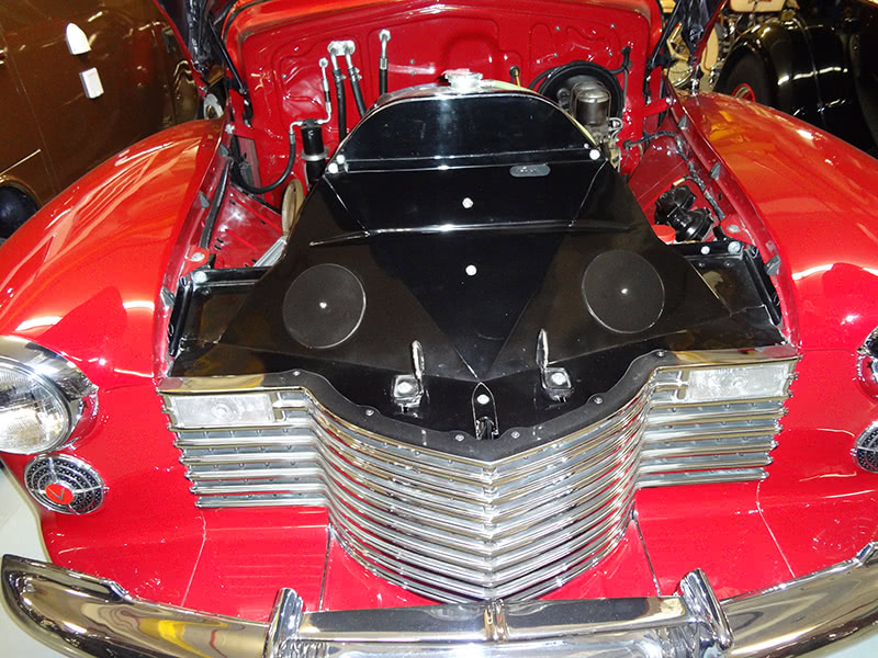 Once the access holes in the radiator supports of this 1941 Cadillac were covered, the engine ran cooler at highway speeds. Once the access holes in the radiator supports of this 1941 Cadillac were covered, the engine ran cooler at highway speeds.