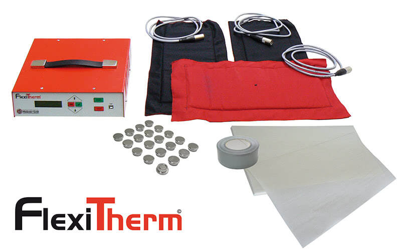  The Flexi Therm Drying System speeds up drying time on body filler, putty and glue.